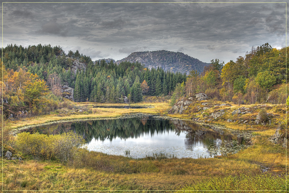 Bergsee in Norwegen