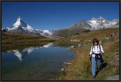 Bergsee in Zermatt