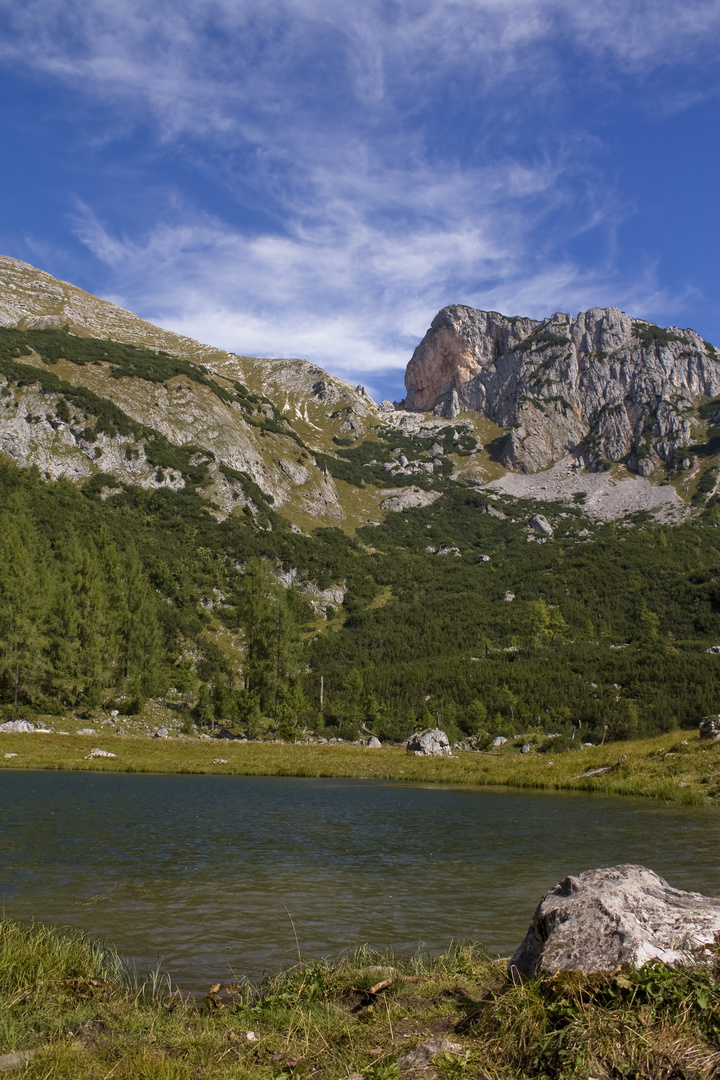 Bergsee & rote Wand