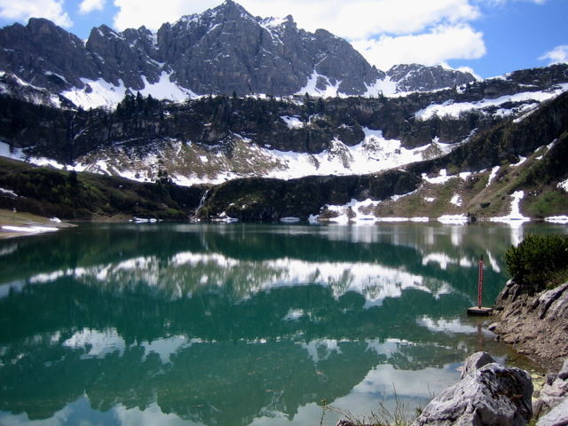 Bergsee-Spiegelung