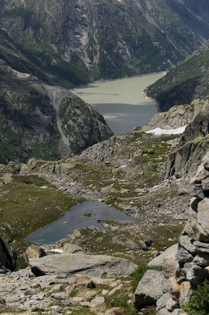 Bergsee und Stausee