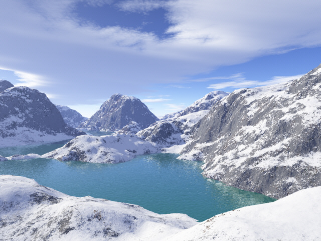 Bergsee wie ich ihn gerne hätte :-)