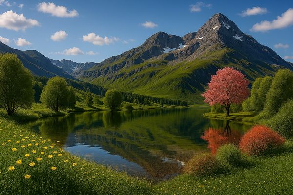 Bergsee zum Verweilen