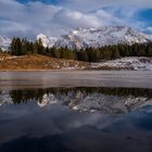 Bergsee zum Winteranfang 