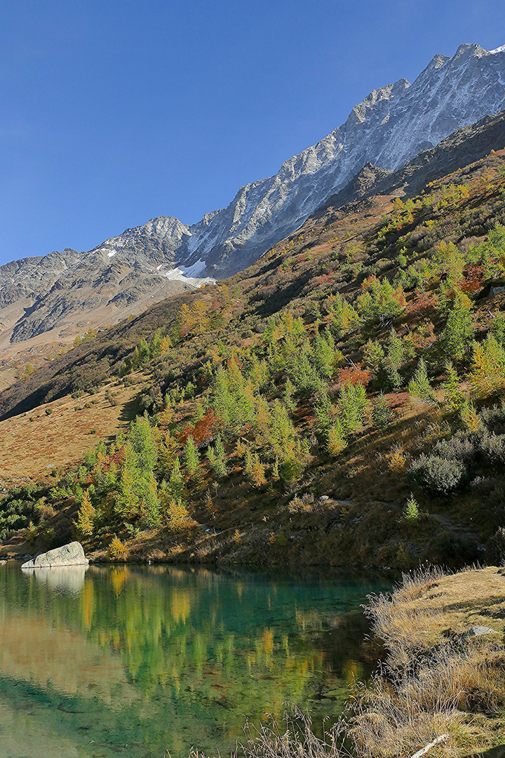 Bergseen im Herbst