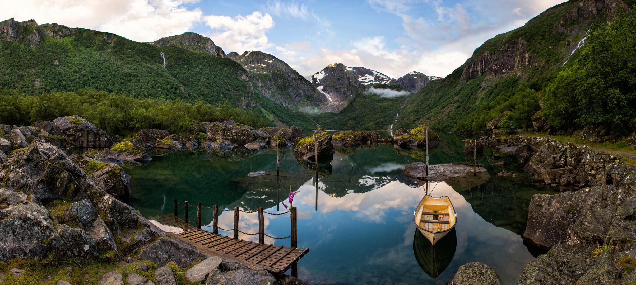 Bergseepanorama