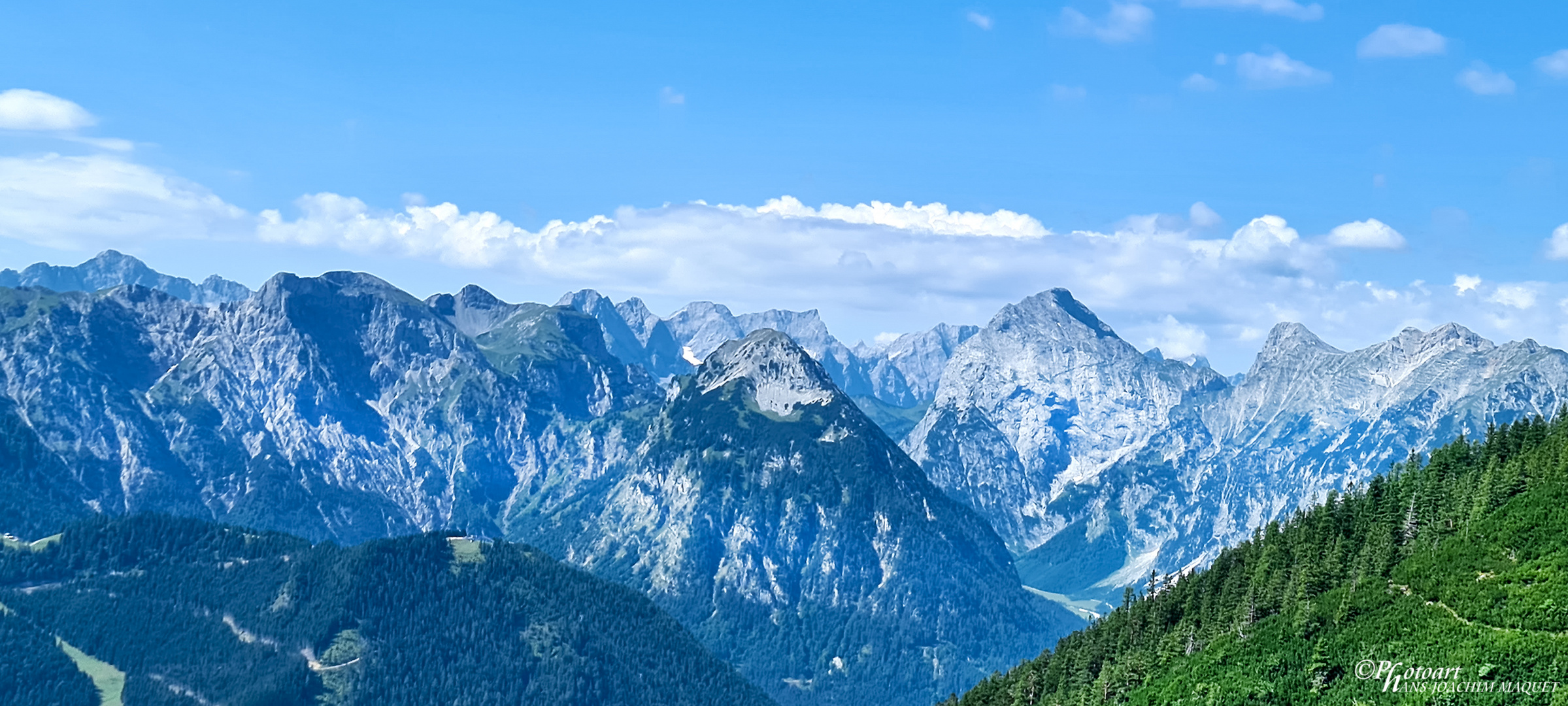 Bergsicht Dalfaz-Alm