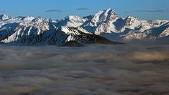 Bergsichten im Januar