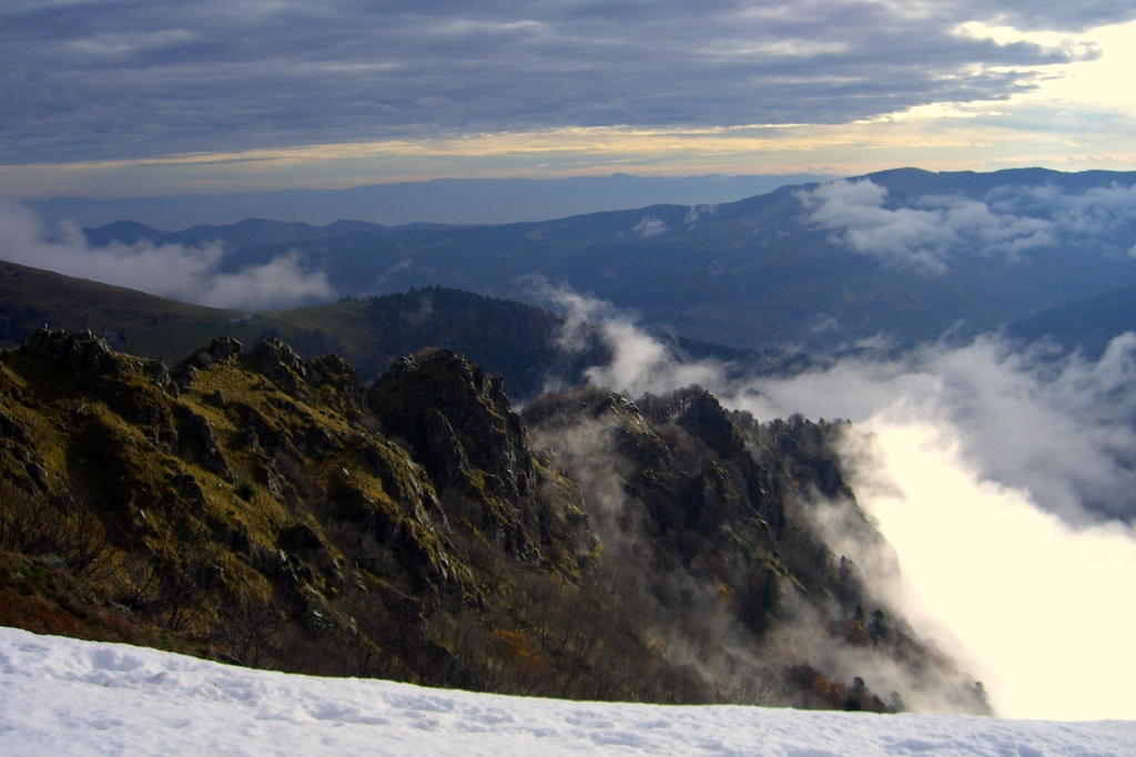 Bergspitzelei in den Hochvogesen