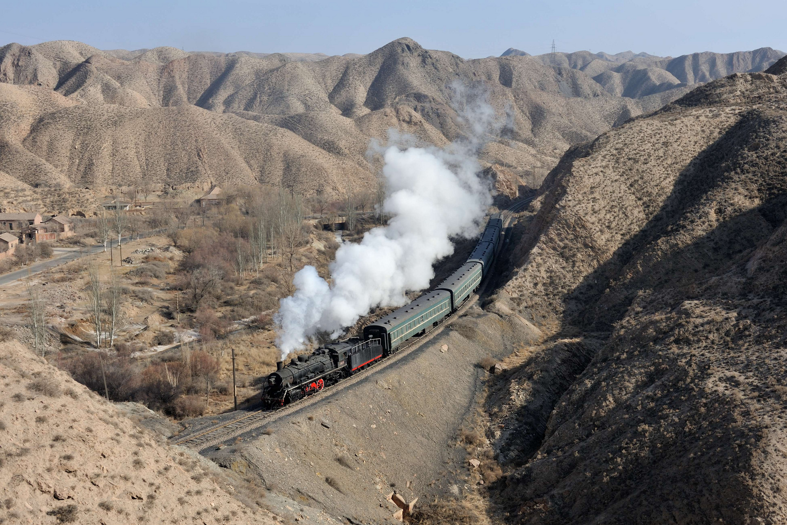 Bergsport in Baiyin (2/6) - der goldene Schuss