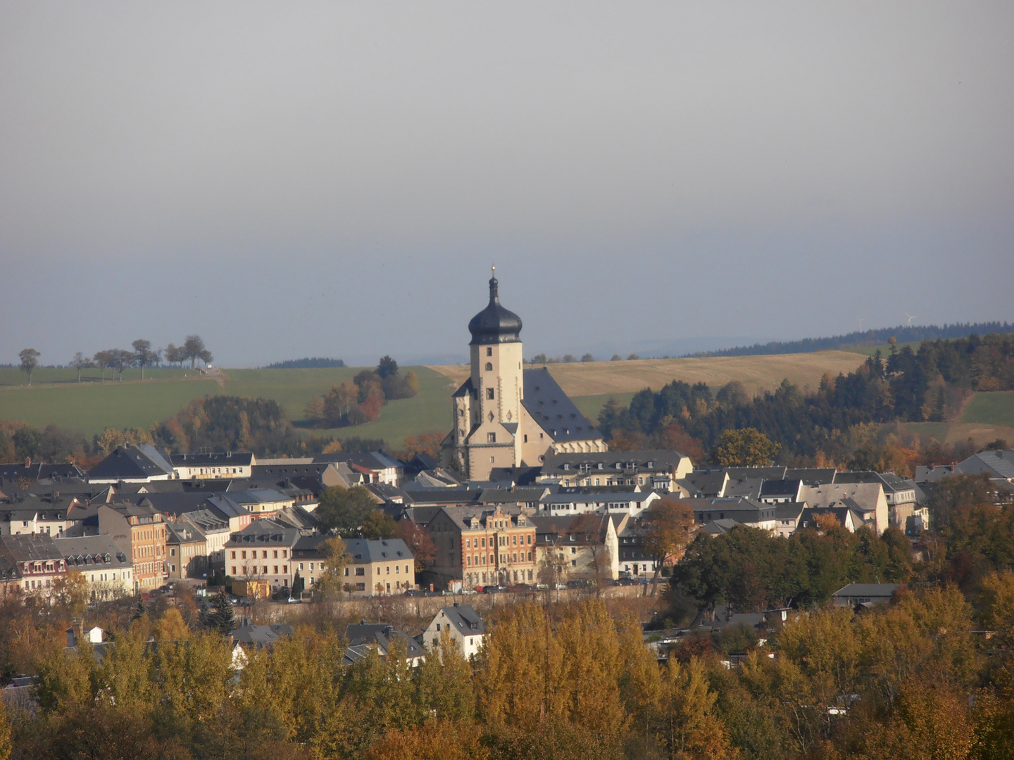 Bergstadt Marienberg mit St. Marienkirche