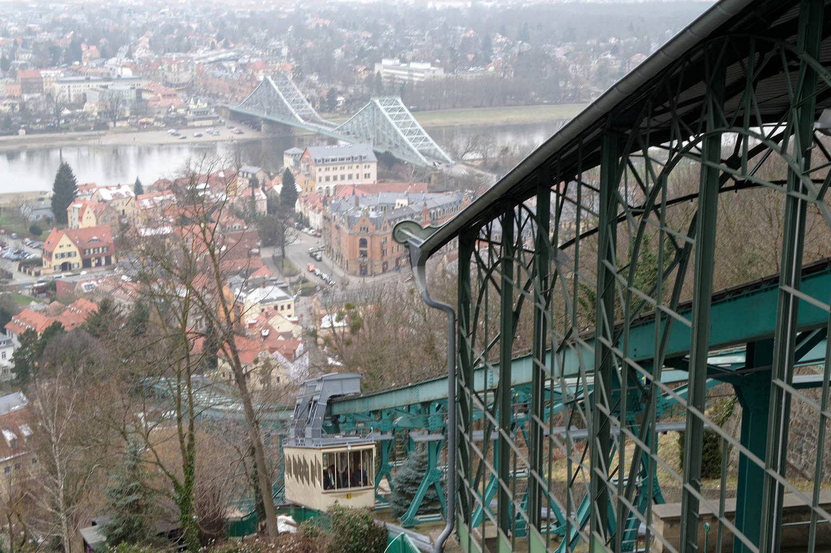 Bergstation der Dresdner Schwebebahn