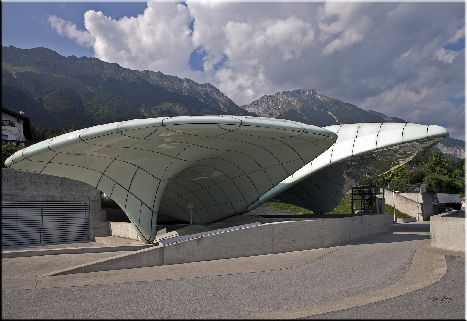 Bergstation der Hungerburgbahn in Innsbruck