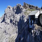 Bergstation der Karwendelbahn Mittenwald !