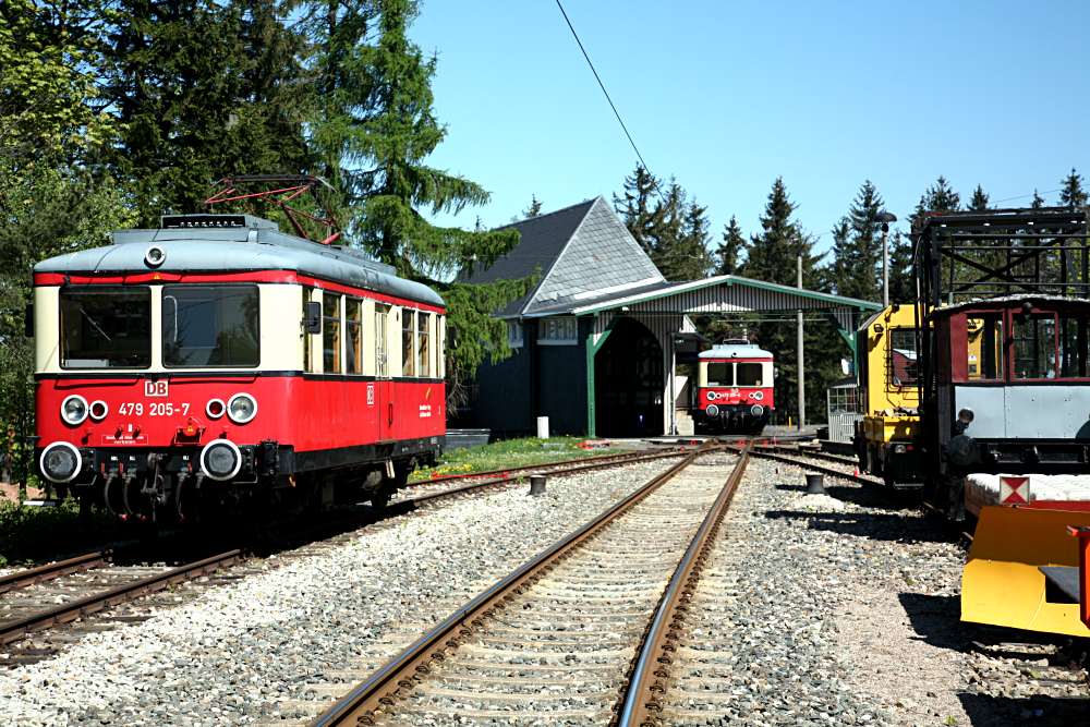 Bergstation der Oberweißbacher Bergbahn