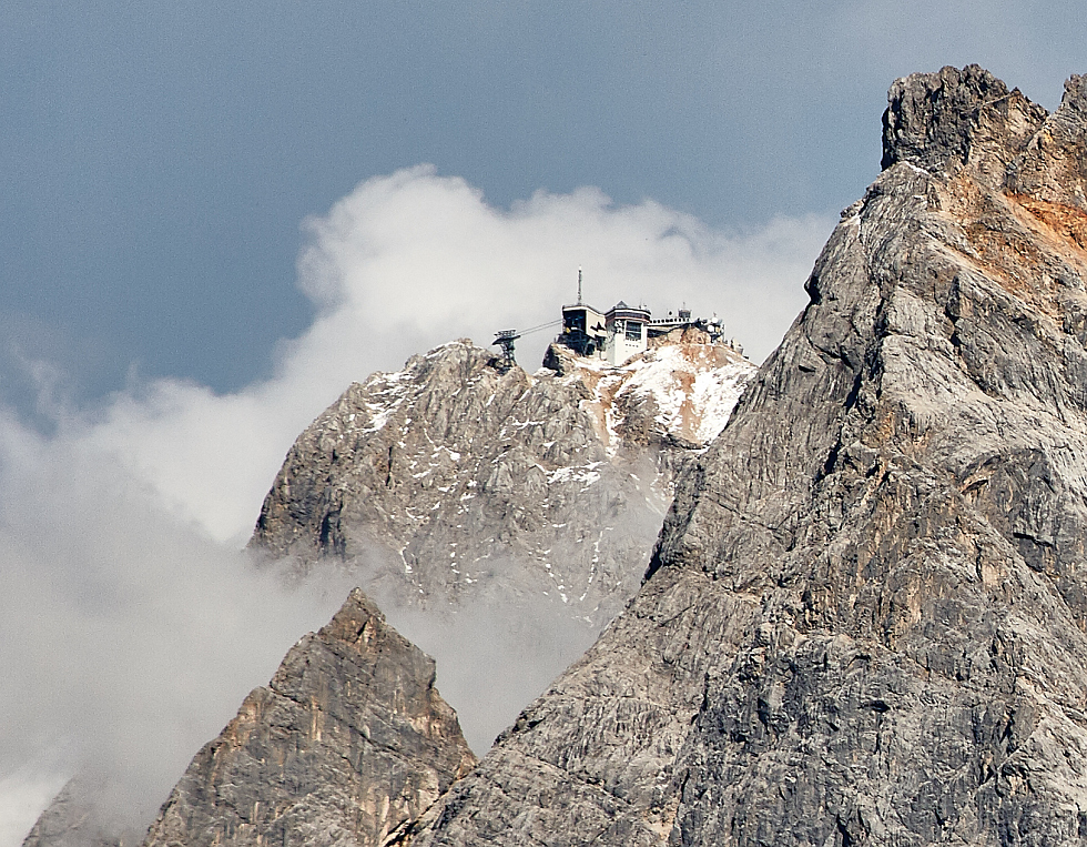 Bergstation Tiroler Zugspitzbahn