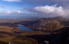 Bergsteigen in Irland...