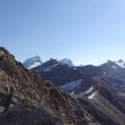 Bergsteiger am Gornergrat Schweiz