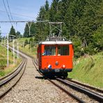 Bergsteiger auf normaler Spur