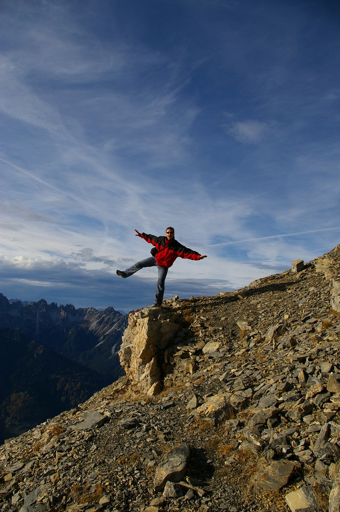 Bergsteiger Glück