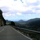 Bergstrasse auf Mallorca