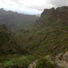 Bergstrasse auf Teneriffa