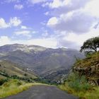 Bergstraße in Andalusien