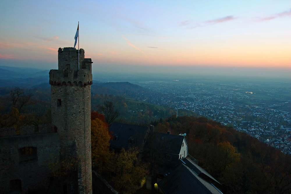 Bergstraßendämmerung