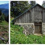 "Bergtour Grünten der alte Bauernhof auf ca. 1500m"