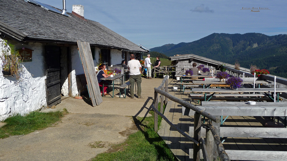 "Bergtour Grünten Einkehr auf der Schwende Alpe"