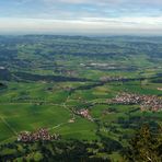 "Bergtour Grünten mit Blick ins Alpenvorland"