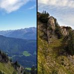 "Bergtour Grünten mit Felsenansicht"