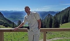 "Bergtour Grünten mit meiner einer und Ausblick"