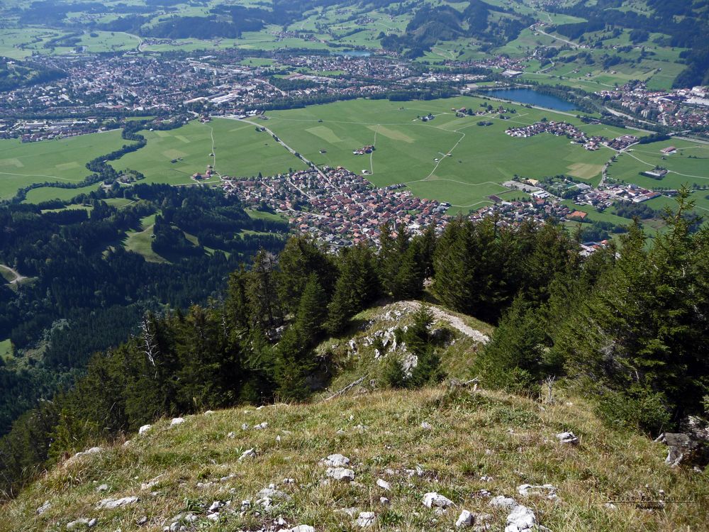 '"Bergtour Grünten mit Talblick vom Burgberger Hörnle 1496m"