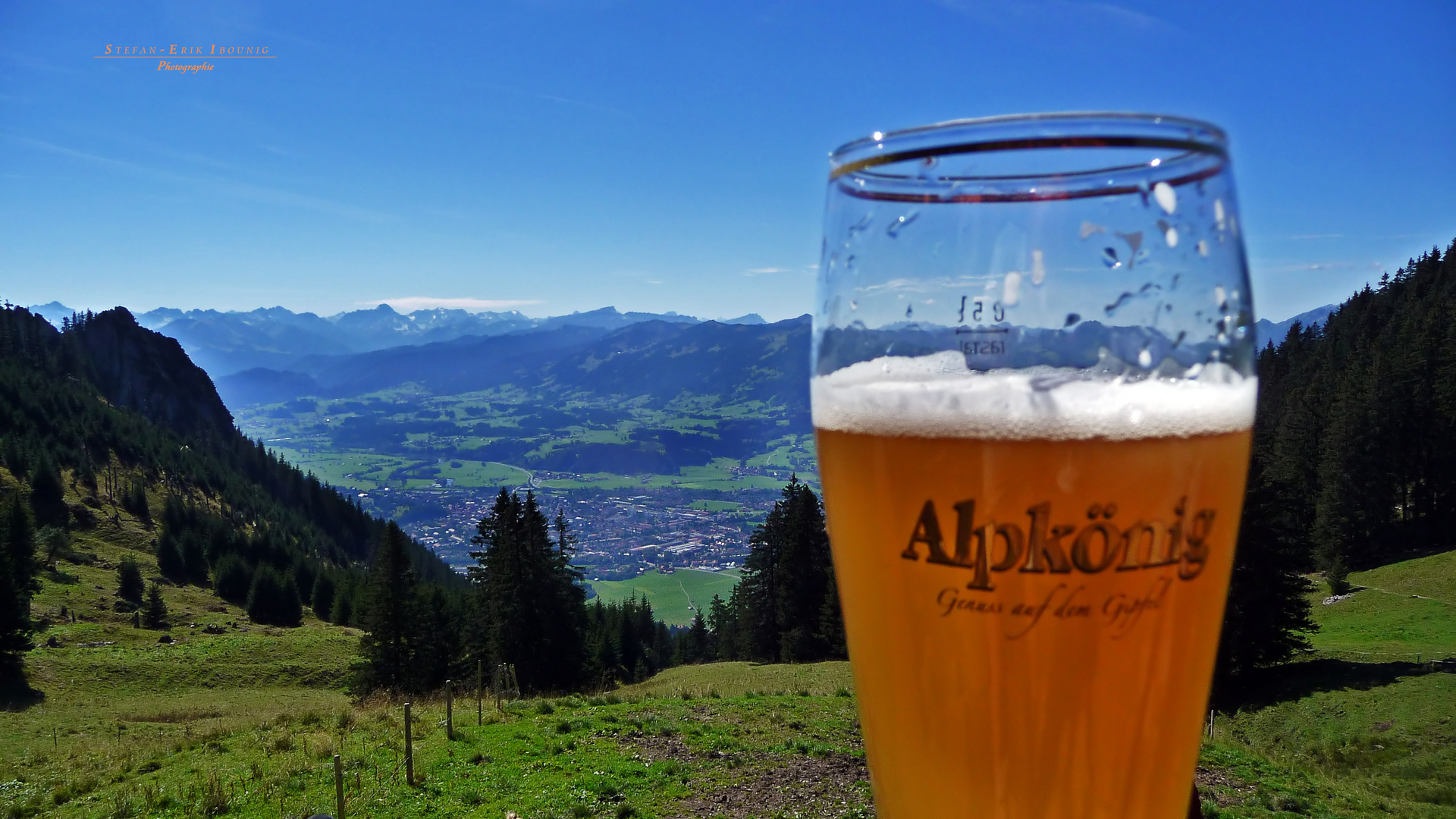 "Bergtour Grünten mit Weißbier und Ausblick"