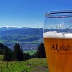 "Bergtour Grünten mit Weißbier und Ausblick"