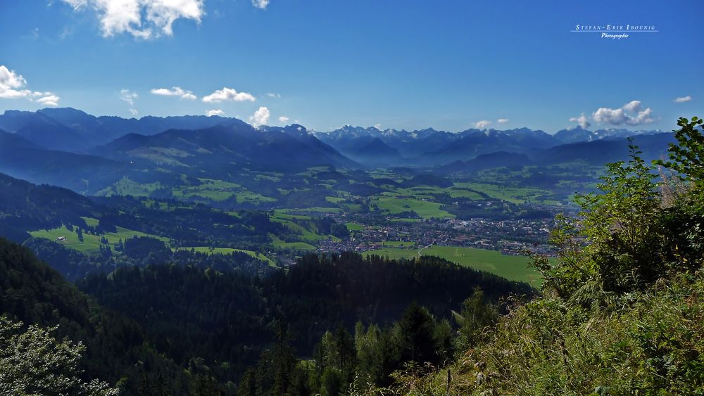 '"Bergtour Grünten mit Weitblick über Sonthofen bei ca. 1200m"