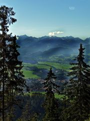 '"Bergtour Grünten mit  Ziel Gipfelkreuz Burgberger Hörnle 1496m"