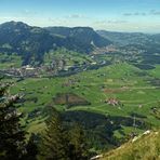 "Bergtour Grünten Talblick vom Burgberger Hörnle 1496m"