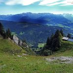 "Bergtour Grünten Weitblick am alten Bauernhof"