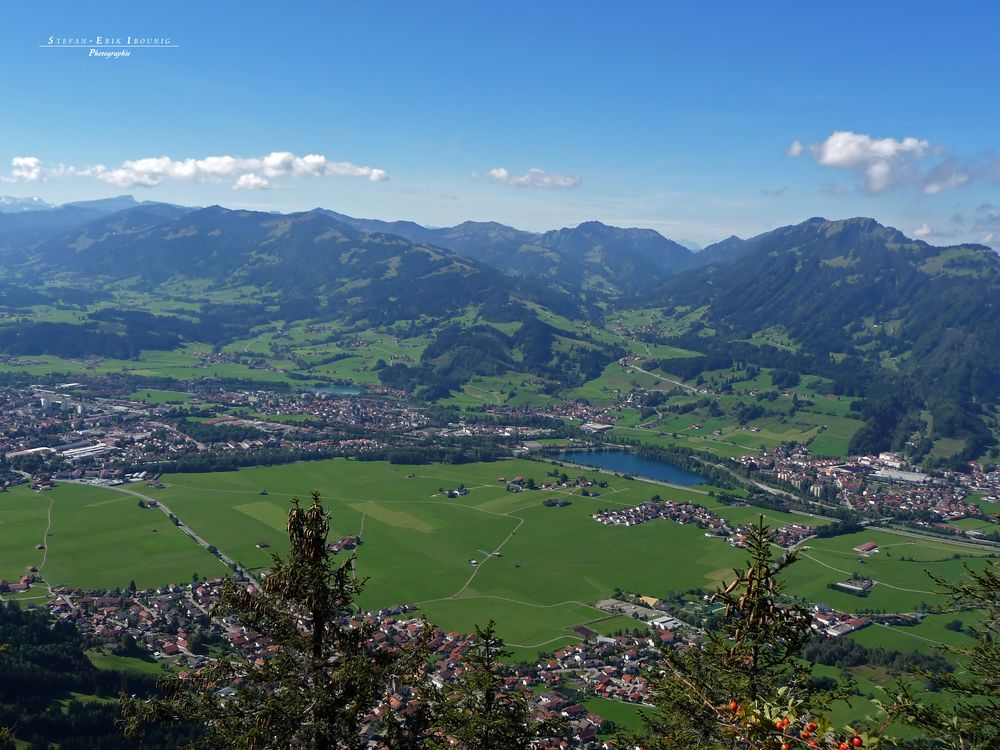 '"Bergtour Grünten Weitblick von ca. 1300m"
