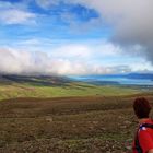 Bergtour im Norden Islands