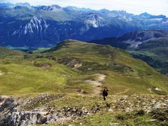 Bergtour in den Schweizer Alpen