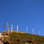 Bergtour zum Chaiserstuel - Zaun auf 2400 m