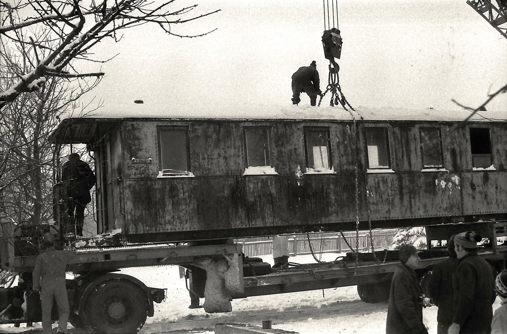 Bergung bei Schnee