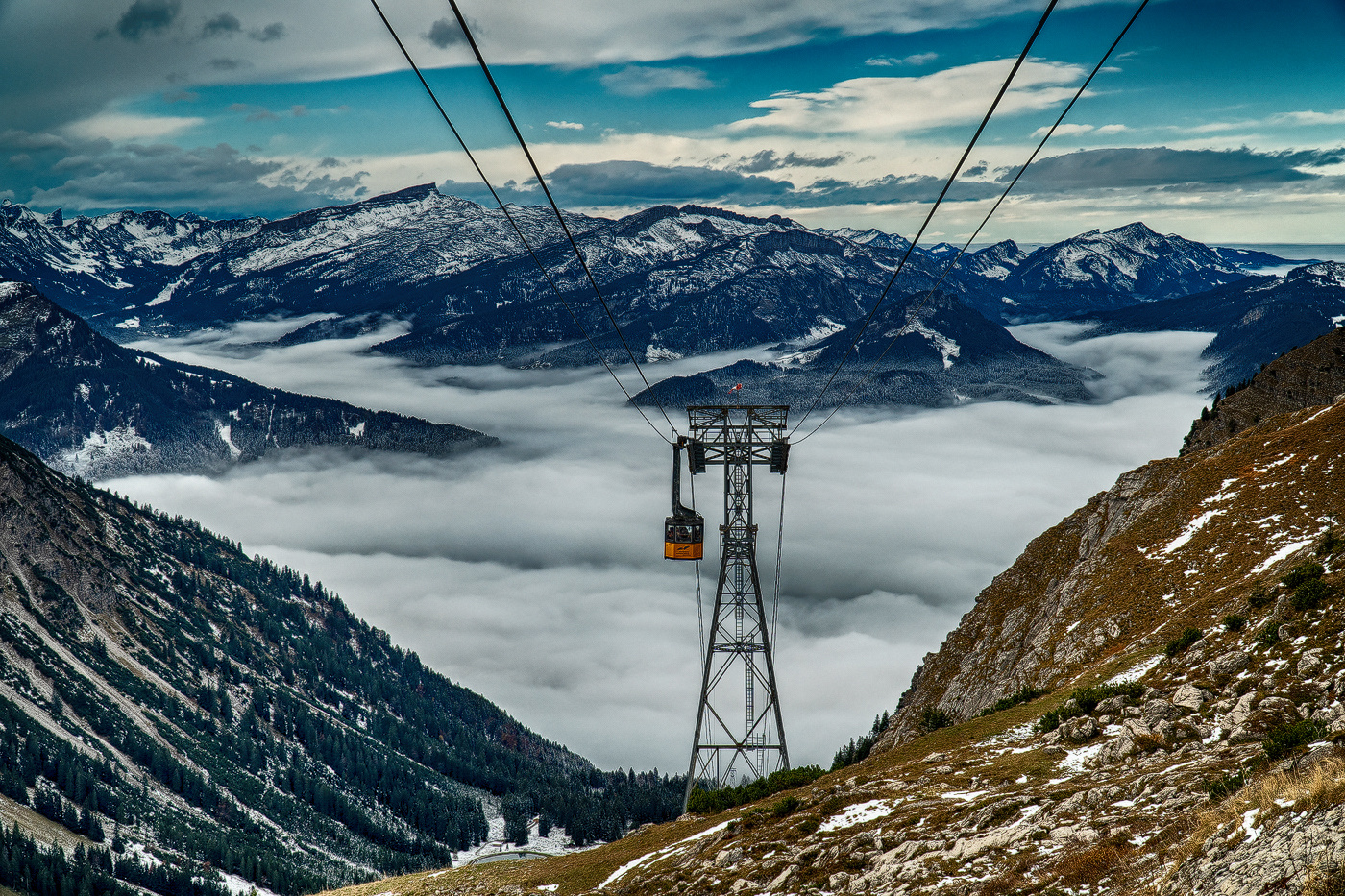 Bergwärts