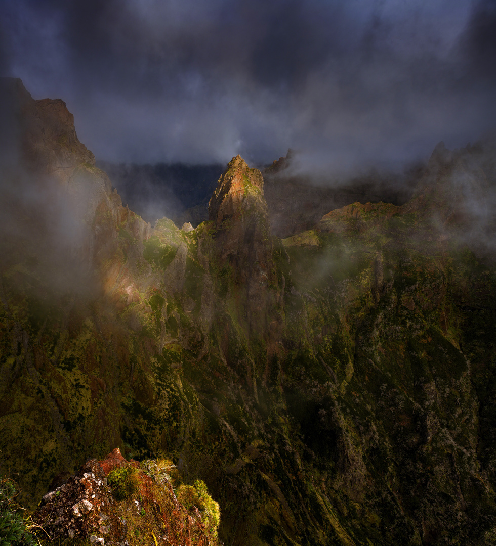 Bergwandern auf Madeira...