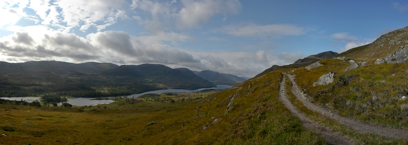 ... Bergwandern im Glen Affric ....