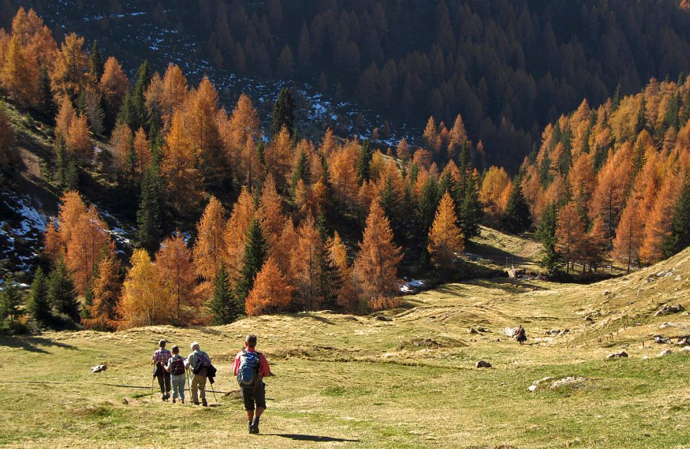 Bergwandern im Oktober