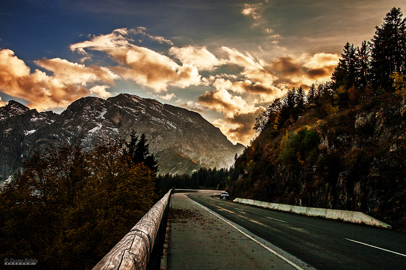 Bergwandern mit dem Auto